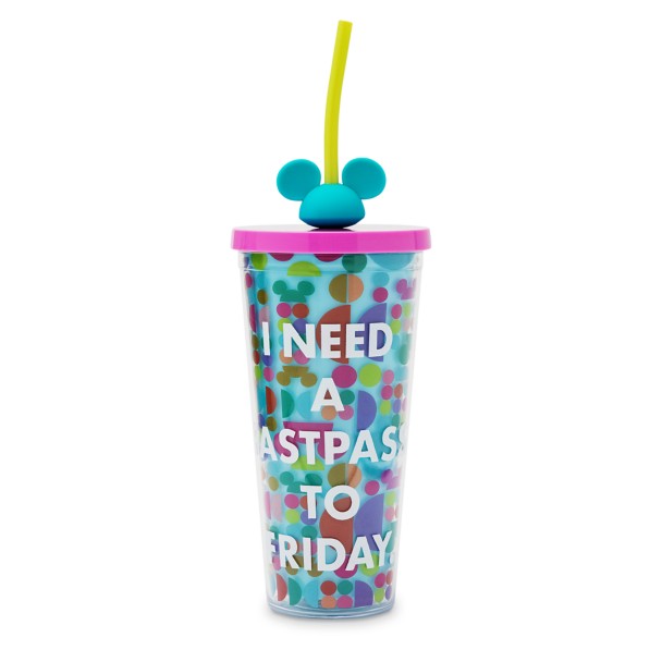 Mickey Mouse Ear Hat ''FastPass'' Travel Tumbler