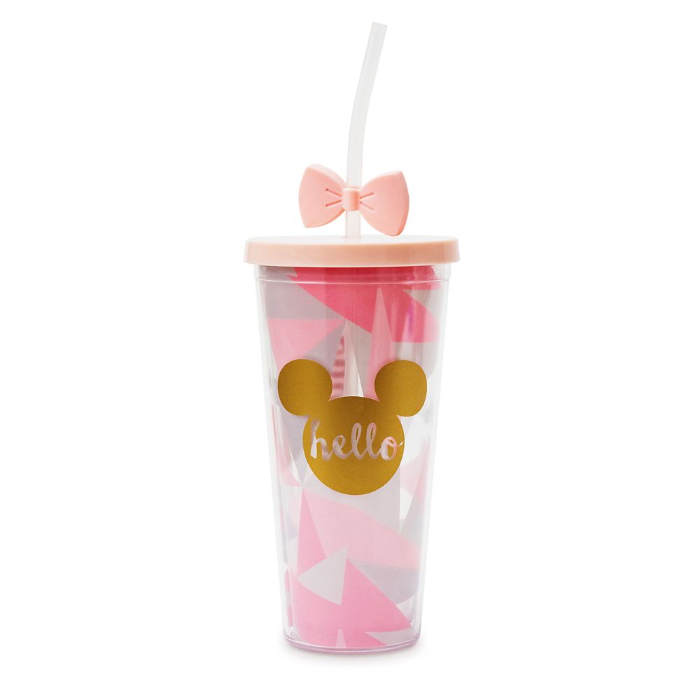 Mickey and Minnie Mouse ''Hello'' Travel Tumbler – Disneyland