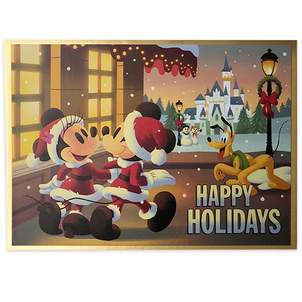 Mickey Mouse and Friends Vintage Holiday Greeting Cards