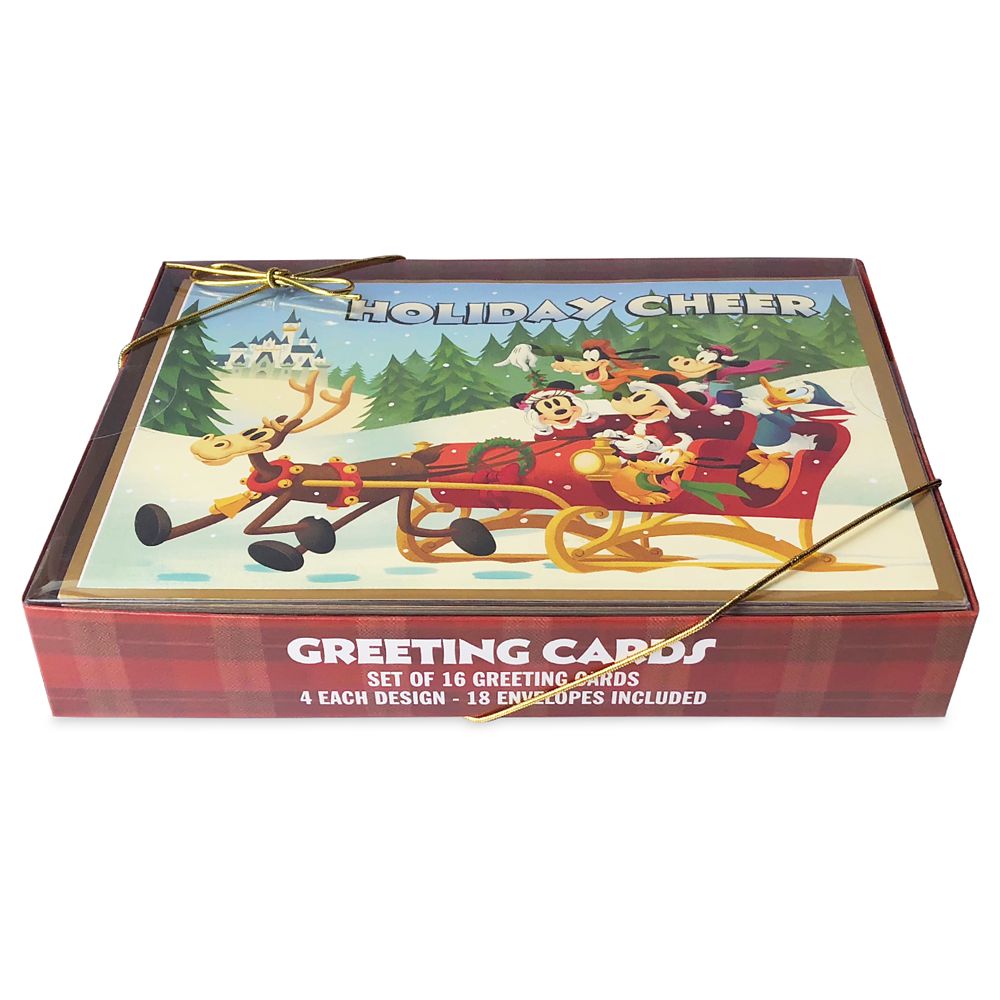 Mickey Mouse and Friends Vintage Holiday Greeting Cards