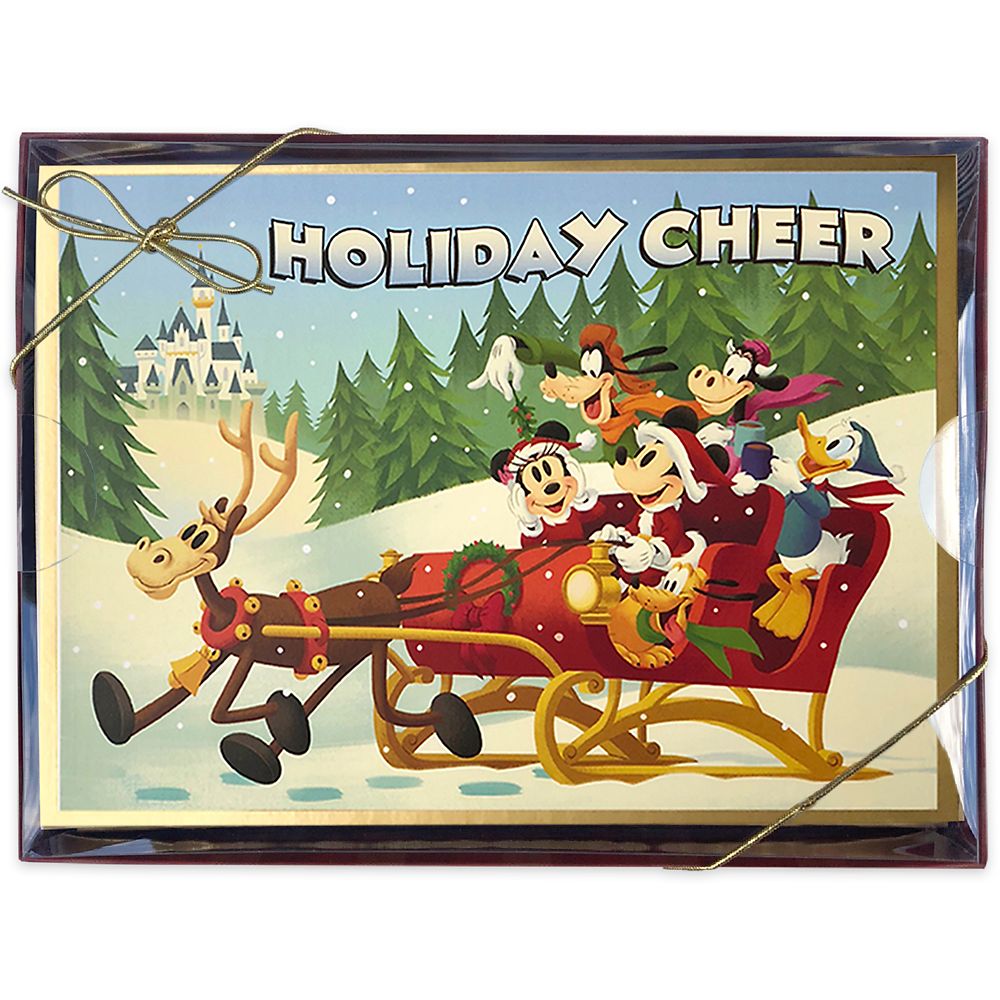 Mickey Mouse and Friends Vintage Holiday Greeting Cards