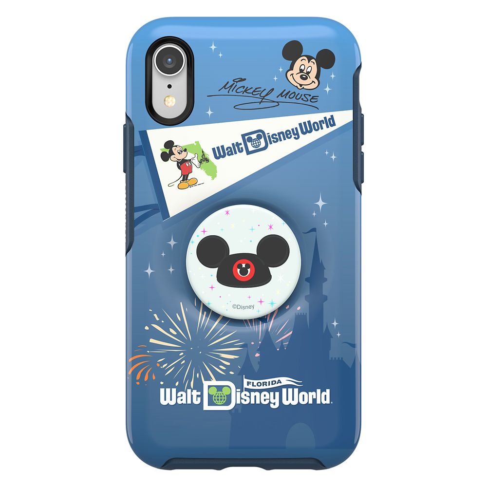 Mickey Mouse iPhone XR Case by Otterbox with Ear Hat PopSockets PopGrip – Walt Disney World