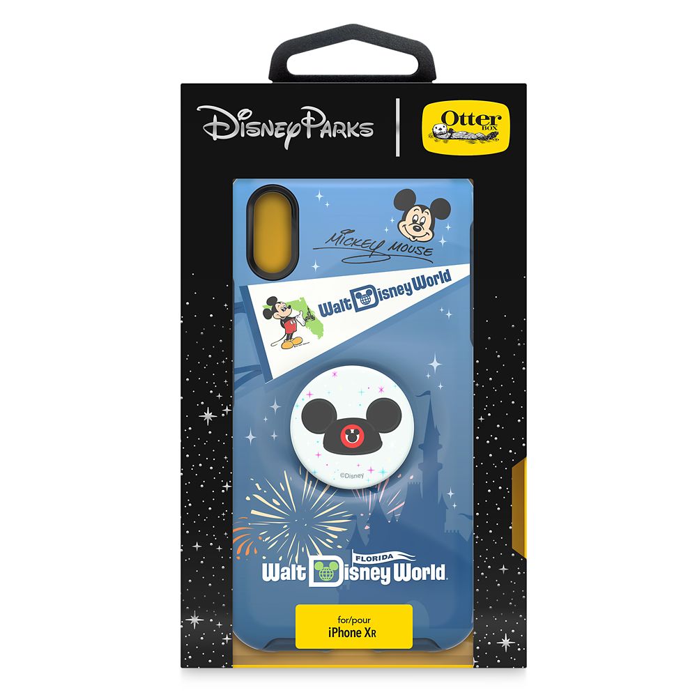 Mickey Mouse iPhone XR Case by Otterbox with Ear Hat PopSockets PopGrip – Walt Disney World