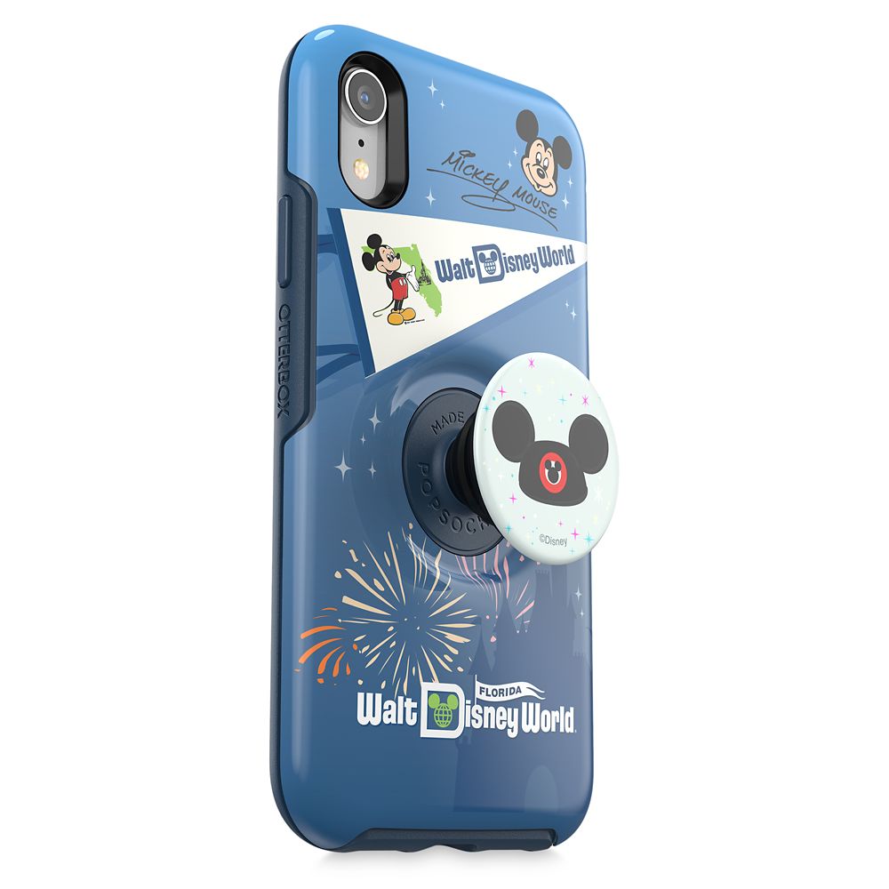 Mickey Mouse iPhone XR Case by Otterbox with Ear Hat PopSockets PopGrip – Walt Disney World