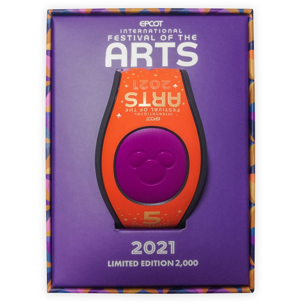 Figment Annual Passholder Epcot Festival of the Arts 2021 MagicBand 2 – Limited Edition