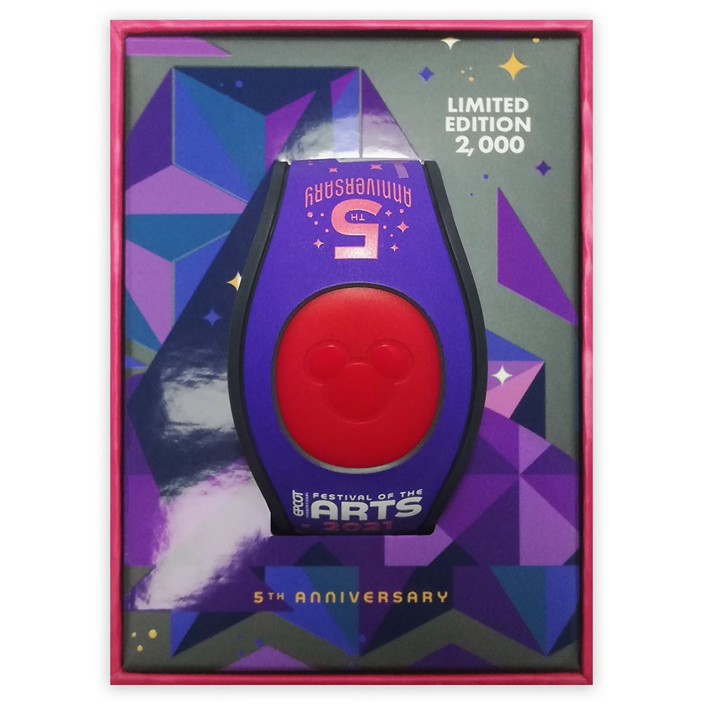 Mickey Mouse and Friends Epcot Festival of the Arts 2021 MagicBand 2 – Limited Edition