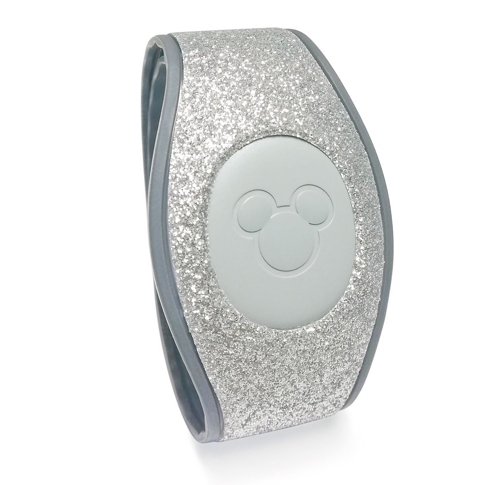 Disney Parks Magicband 2 Sparkly Silver Shopdisney