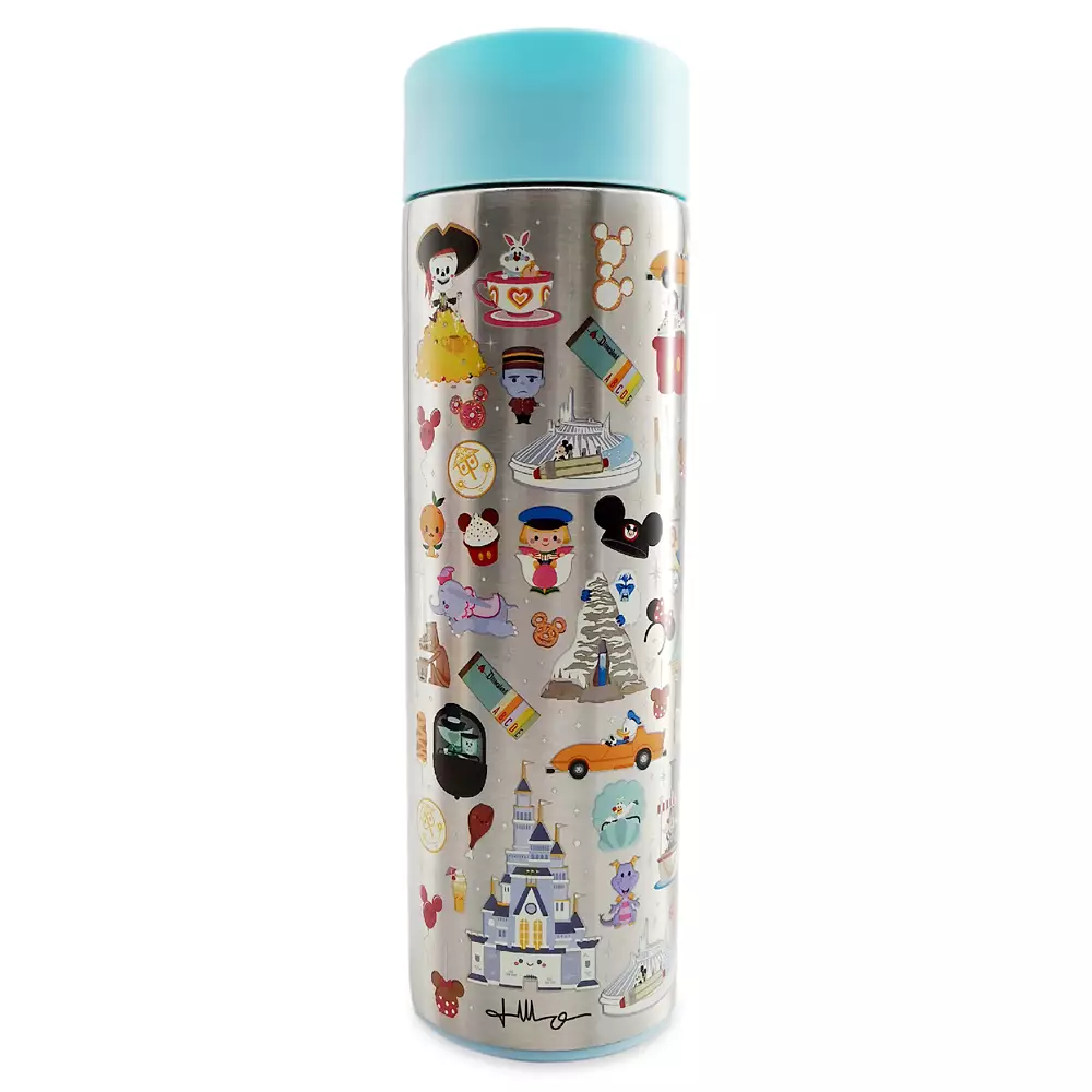 Disney Parks Stainless Steel Water Bottle and Toppers Set by Jerrod  Maruyama | shopDisney