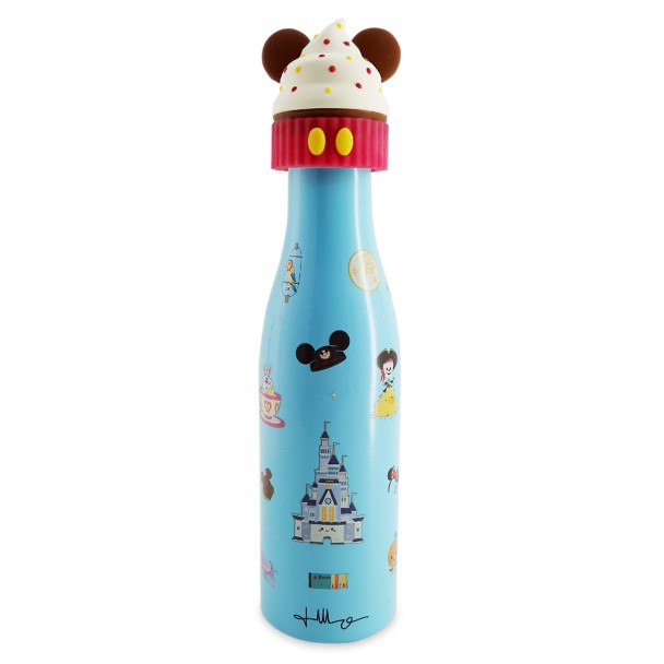 Disney Parks Stainless Steel Water Bottle and Toppers Set by Jerrod Maruyama