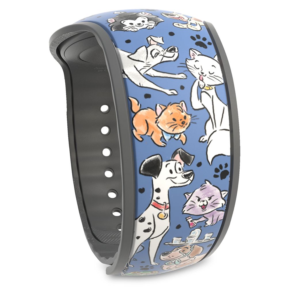 Disney Parks Reigning Cats and Dogs MagicBand 2  – Limited Release