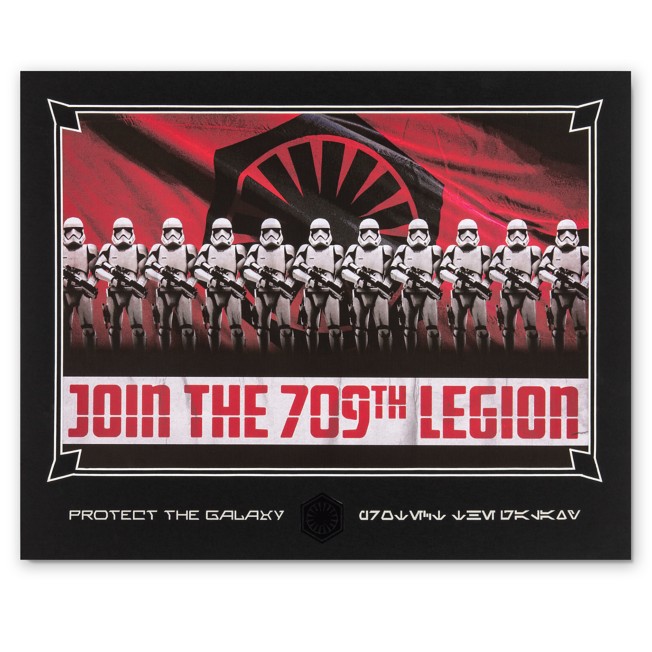 First Order Stormtrooper ''Join the 709th Legion'' Deluxe Print – Star Wars: Galaxy's Edge