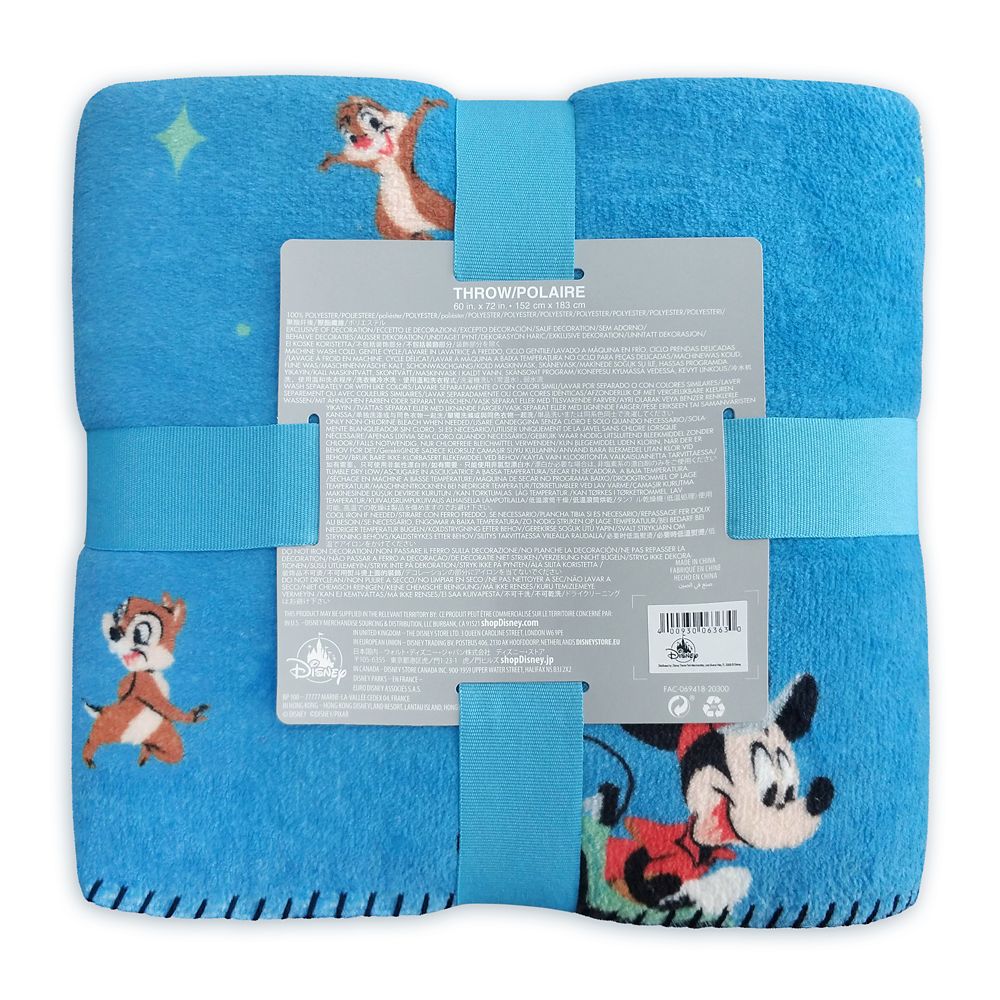 Mickey Mouse and Friends Throw – Disneyland