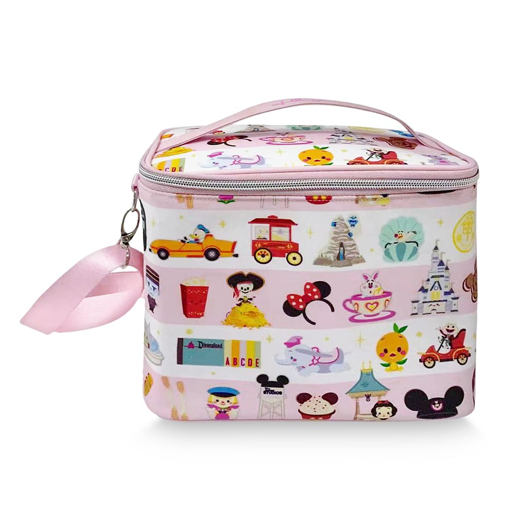 Disney Princess Shoulder Strap Light Pink Insulated Lunch Box