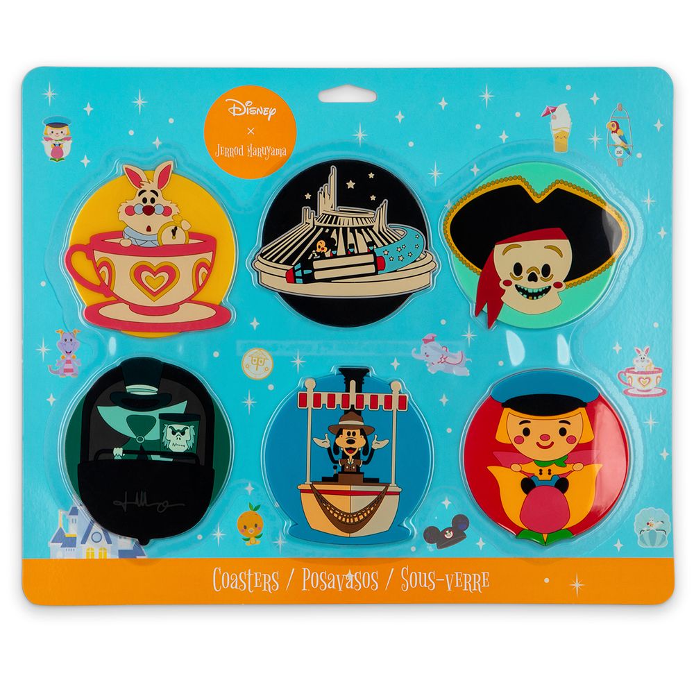 Disney Parks Drink Coaster Set by Jerrod Maruyama