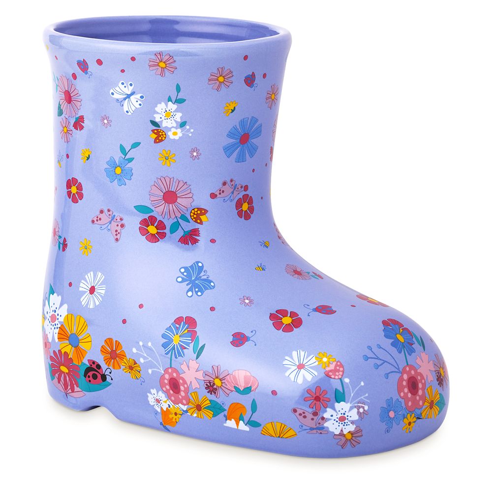 Minnie Mouse Rain Boot Vase – Epcot International Flower and Garden Festival 2021