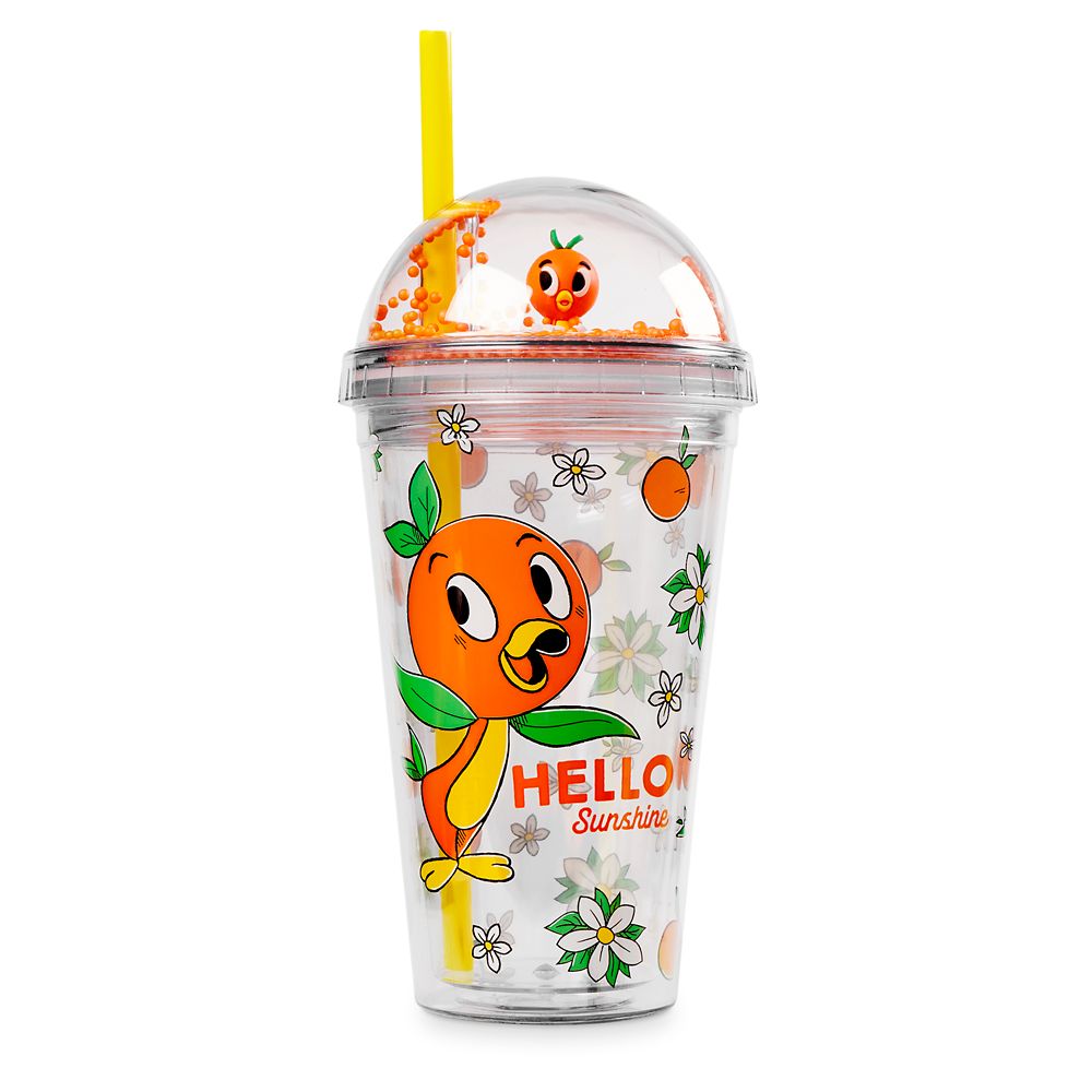 Disney EPCOT Orange Bird Corkcicle 16oz Tumbler Flower and Garden