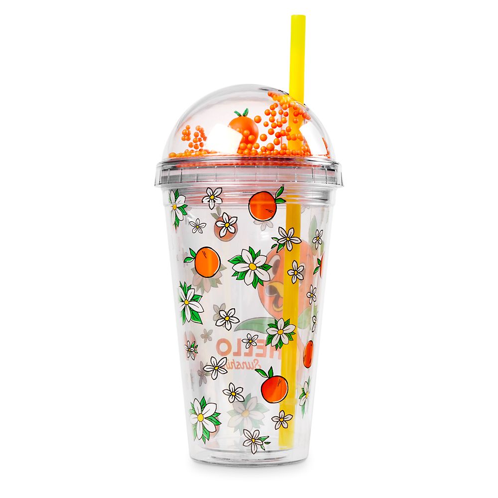 Orange Bird Travel Tumbler with Straw – Epcot International Flower and Garden Festival 2021