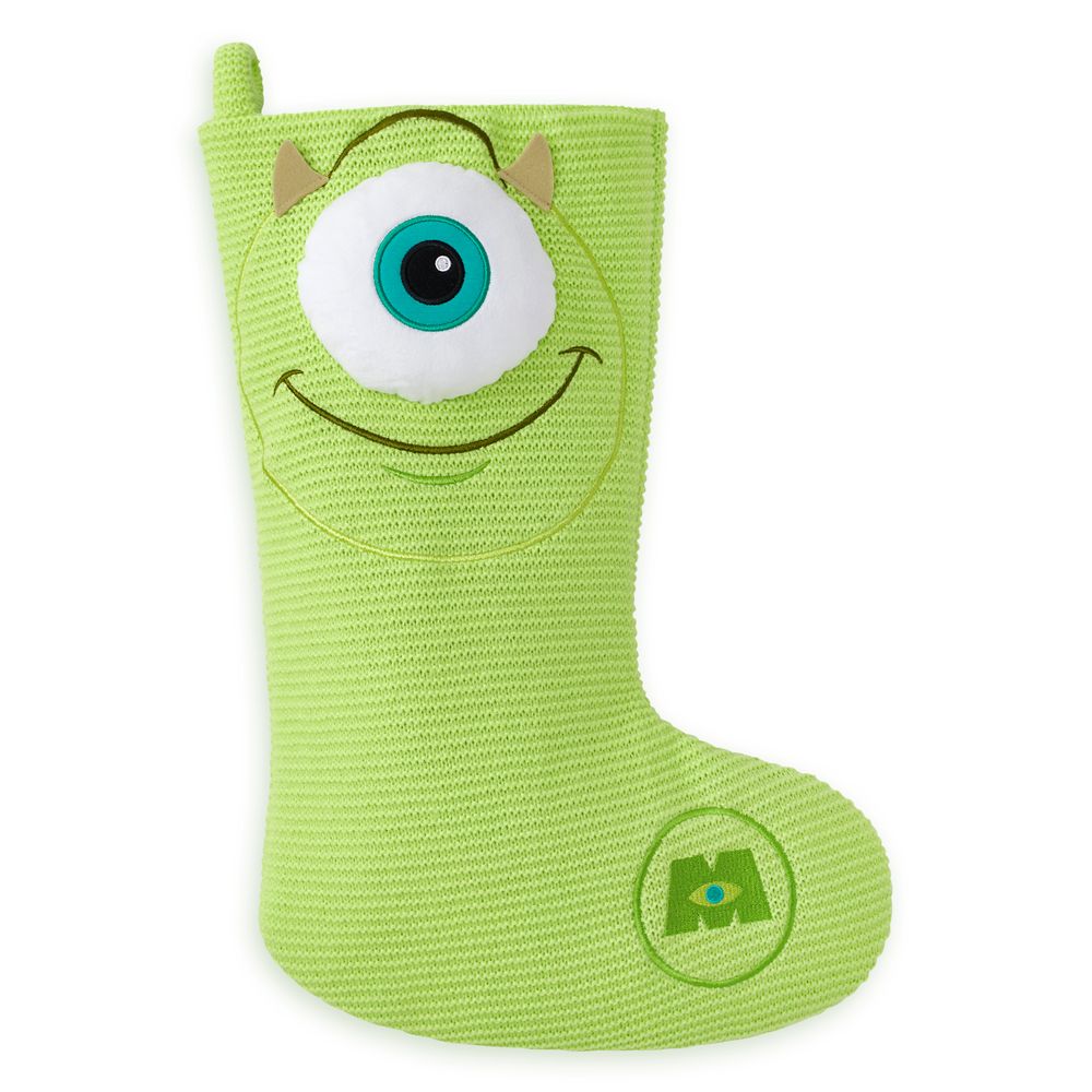 Mike Wazowski Knit Holiday Stocking  Monsters, Inc. Official shopDisney