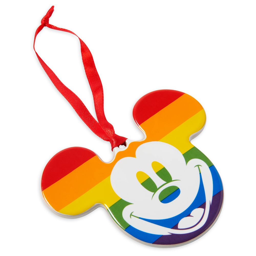 Mickey Mouse Icon Ornament – Rainbow Disney Collection