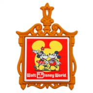 Mickey and Minnie Mouse Metal Trivet - Walt Disney World 50th Anniversary