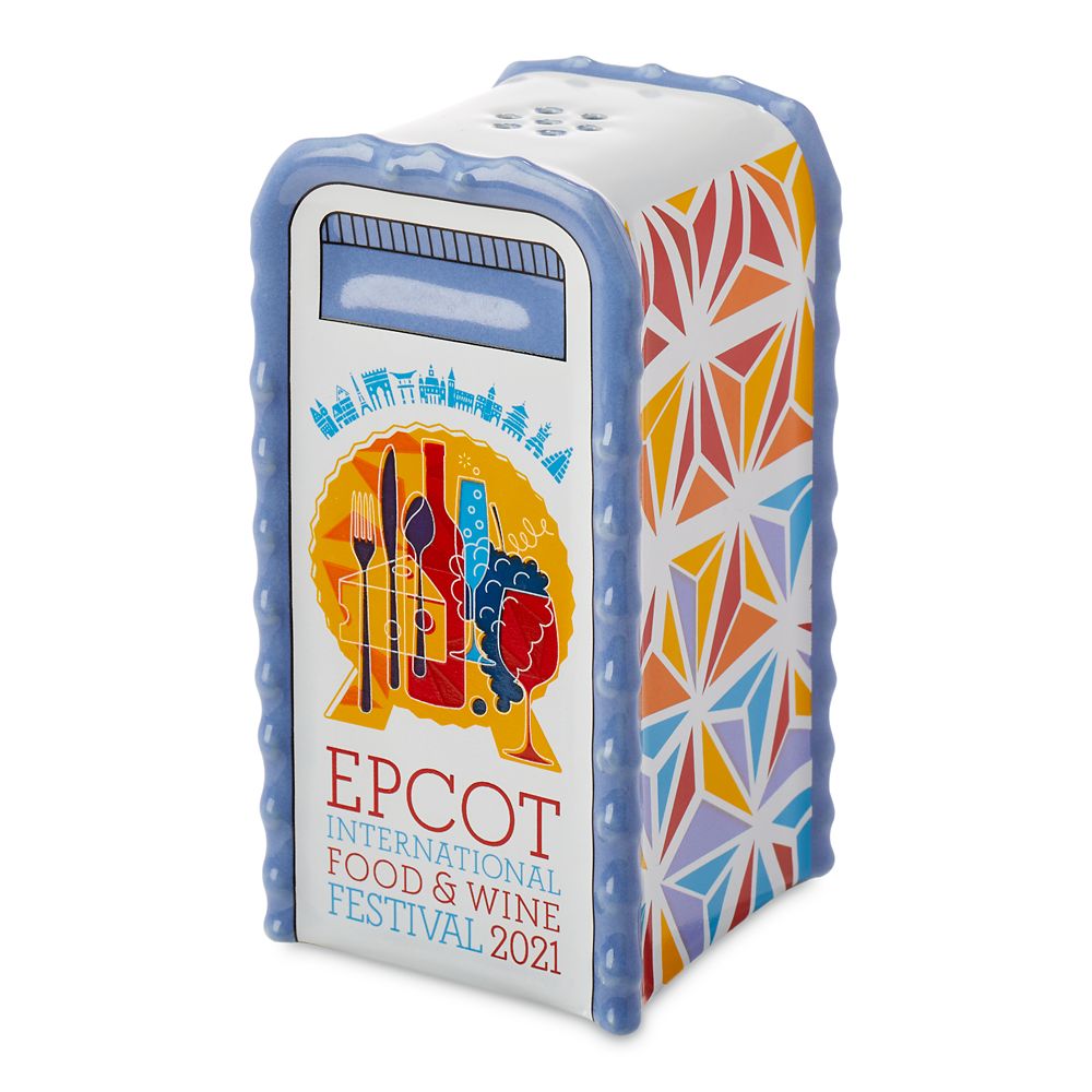 Epcot International Food & Wine Festival 2021 Trash Can Salt or Pepper Shaker