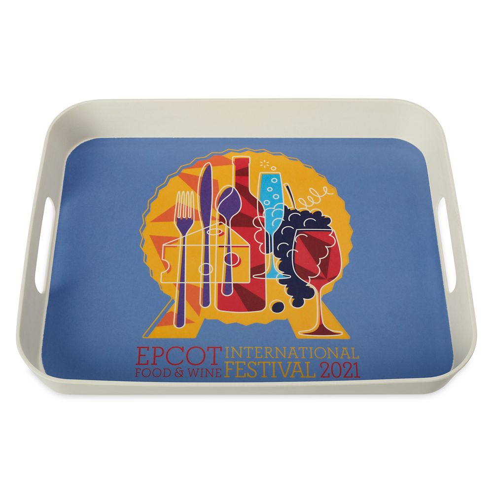 Epcot International Food & Wine Festival 2021 Serving Tray