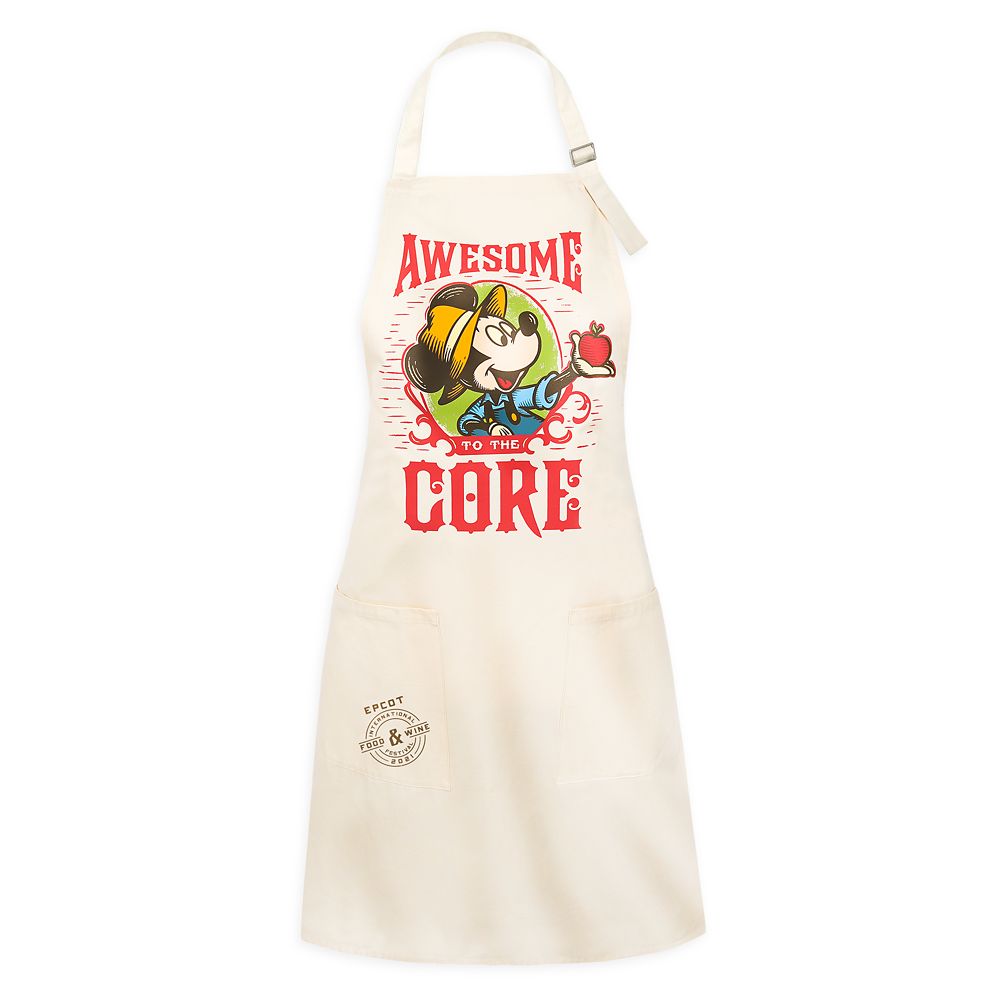 Mickey Mouse Apron for Adults – Epcot International Food & Wine Festival 2021