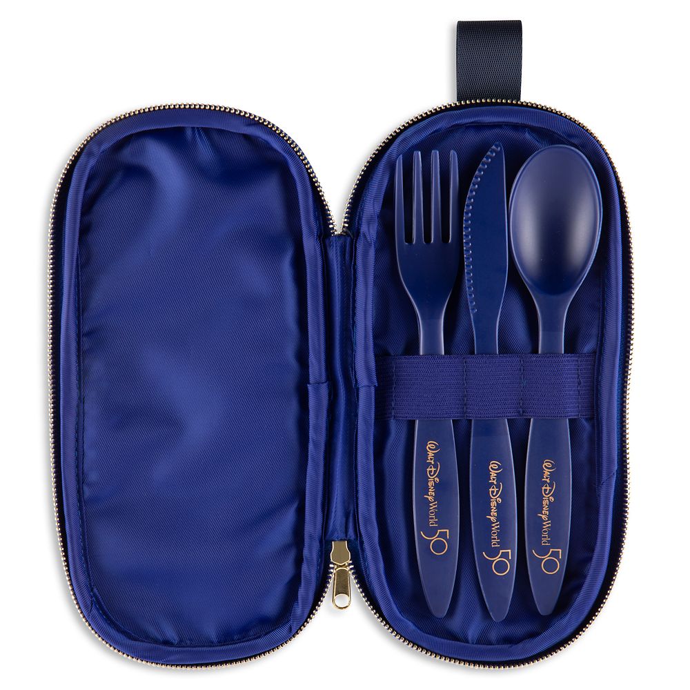 Walt Disney World 50th Anniversary Travel Cutlery Set