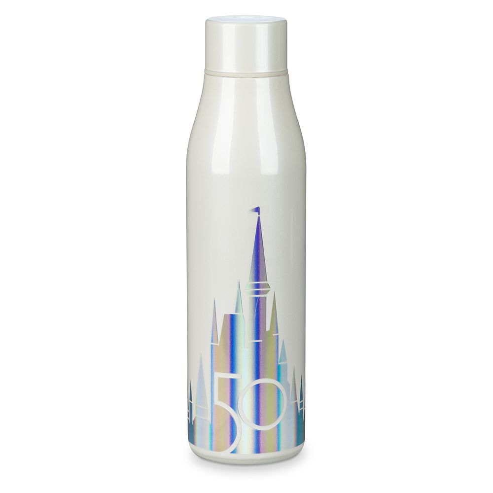 Walt Disney World 50th Anniversary Stainless Steel Water Bottle