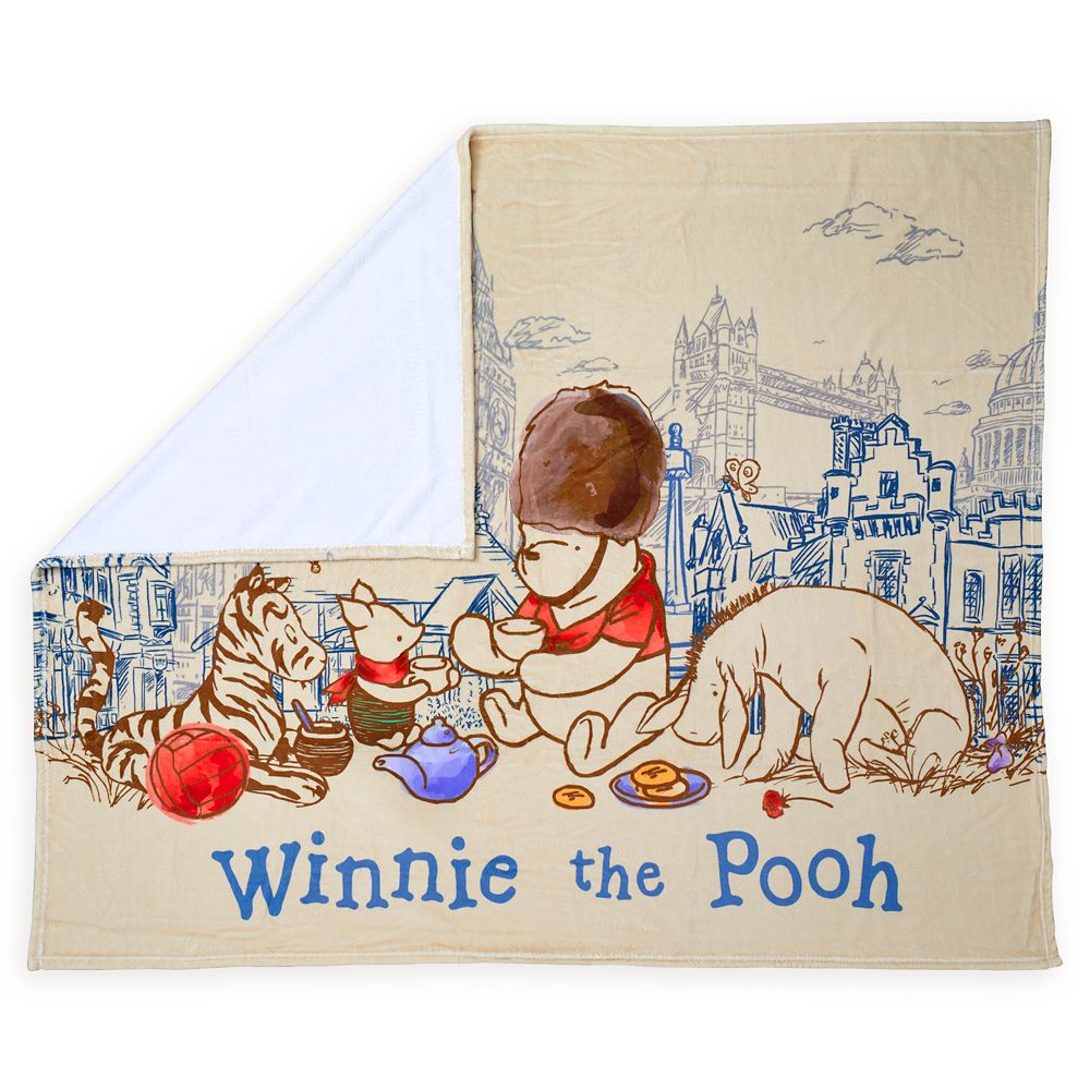 Winnie the Pooh and Pals Classic Fleece Throw – Epcot