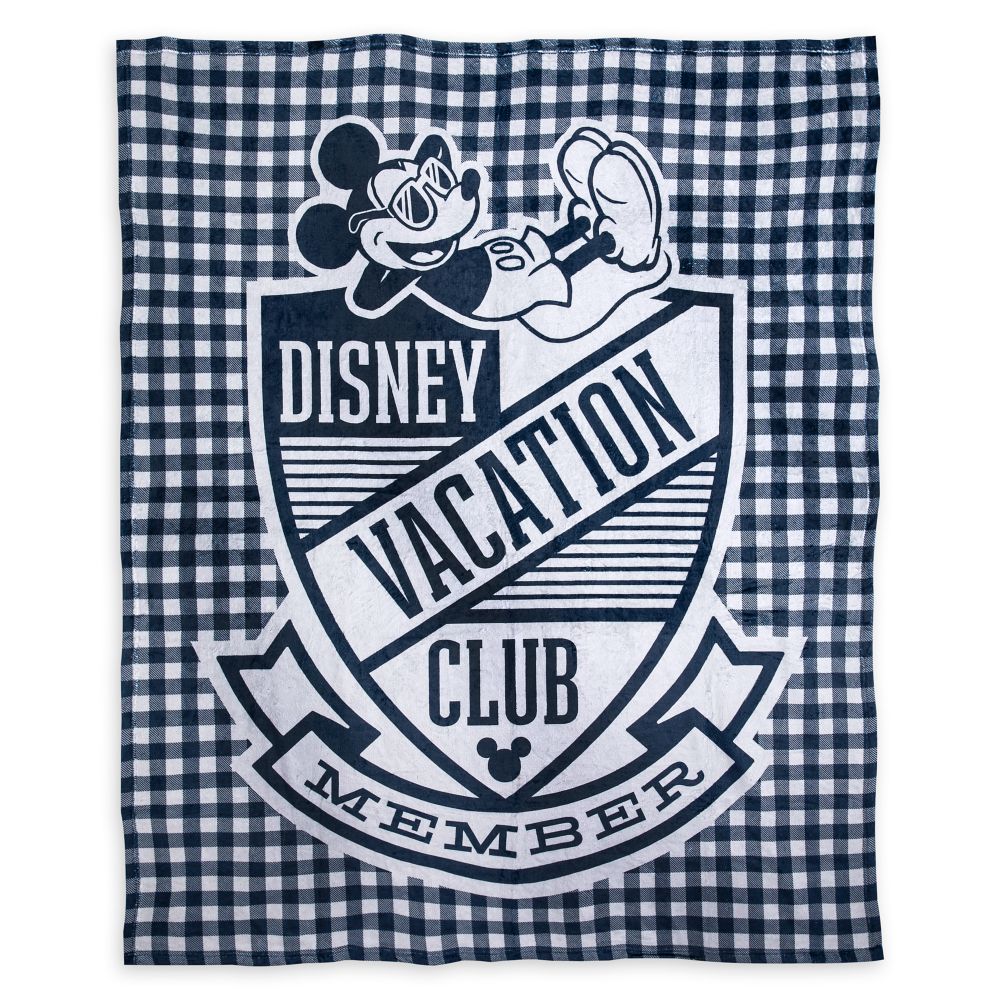 Mickey Mouse Fleece Throw – Disney Vacation Club