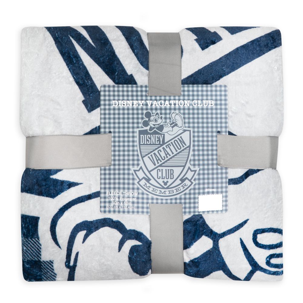 Mickey Mouse Fleece Throw – Disney Vacation Club