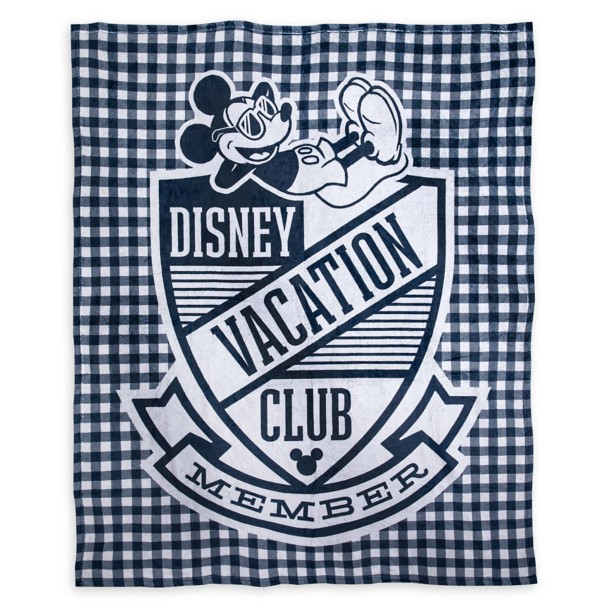 Mickey Mouse Fleece Throw – Disney Vacation Club