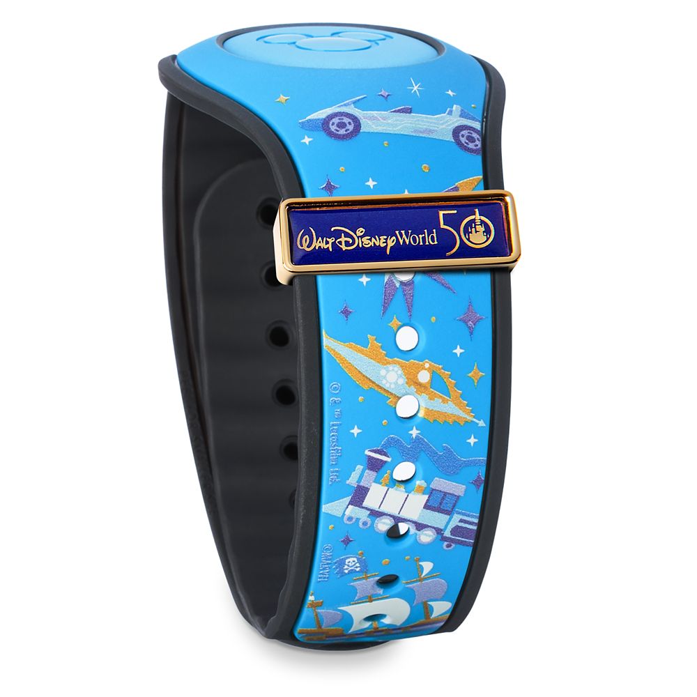 Walt Disney World 50th Anniversary Attraction Vehicles MagicBand 2