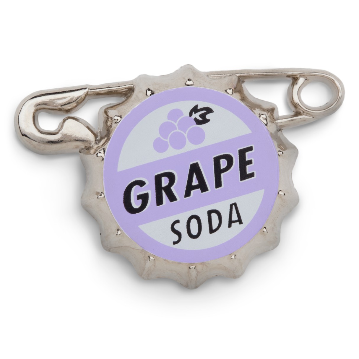 Russell's Grape Soda Bottlecap Pin – Up