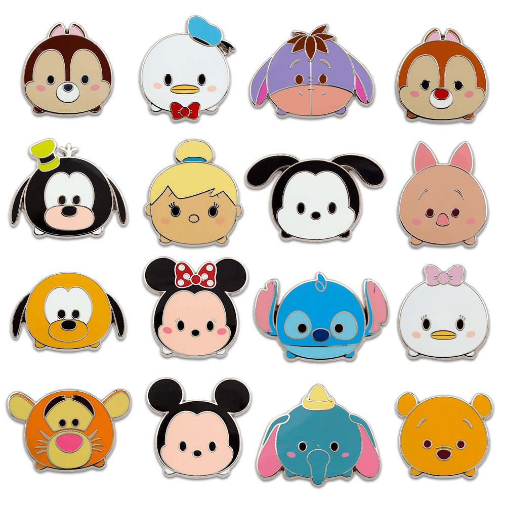 2015 Disney Tsum Tsum Mystery Pack Cute Winnie the Pooh Trading Pin Hard to Find