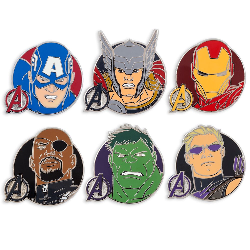 Marvel's Avengers Assemble Pin Trading Booster Set | Disney Store