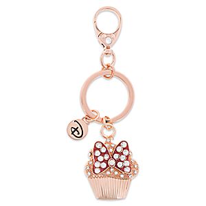 Minnie Mouse Bow Cupcake Keychain by Disney Boutique