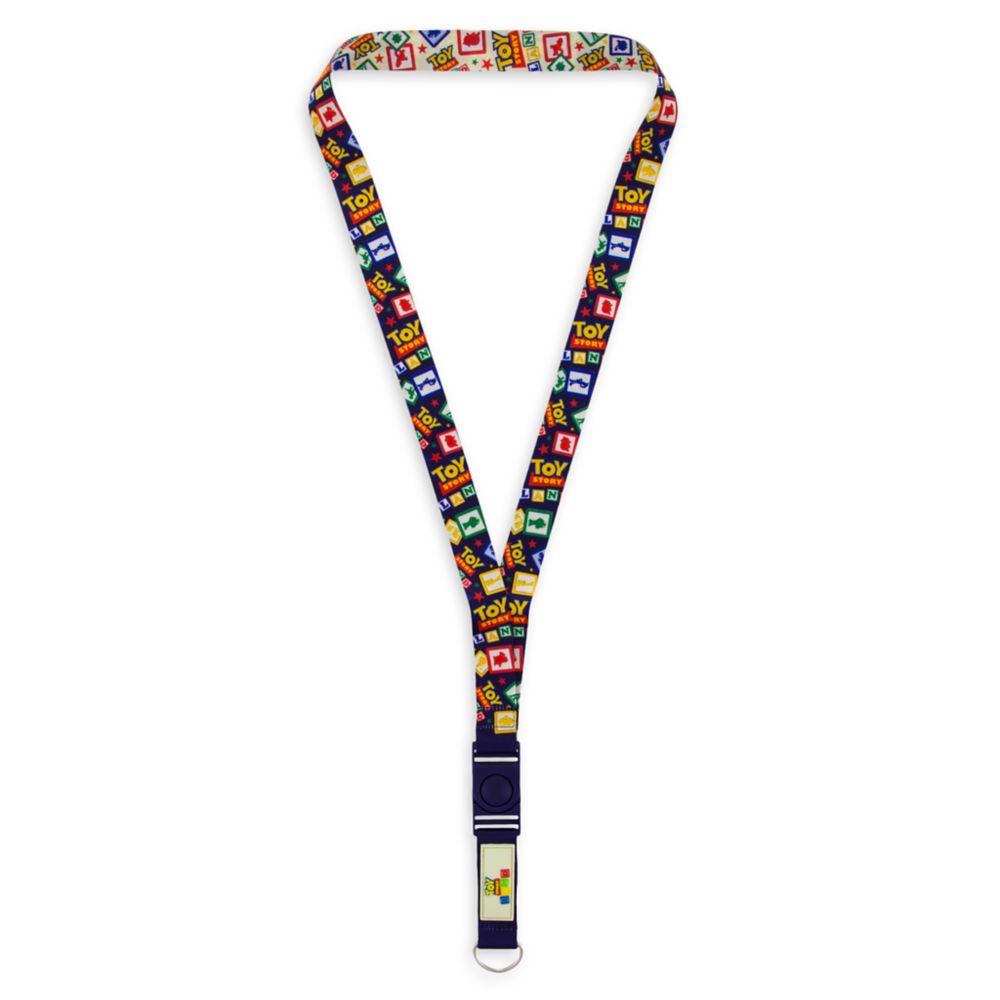 Toy Story Land Reversible Pin Lanyard shopDisney