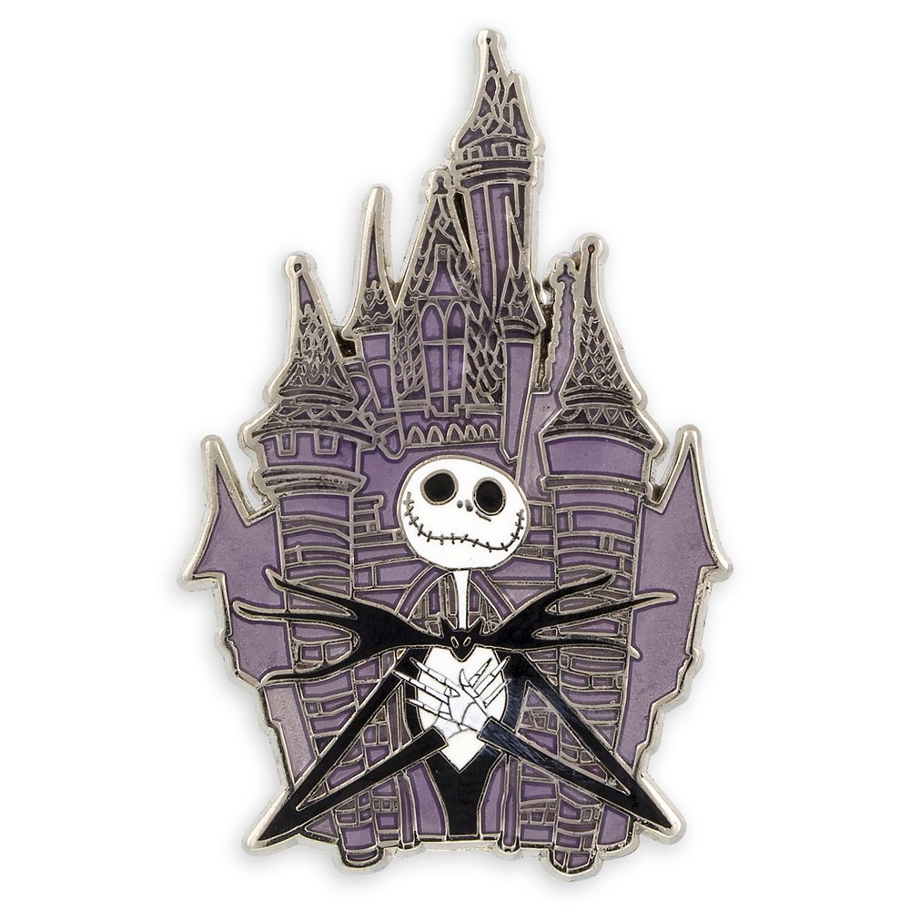 Jack Skellington at Fantasyland Castle Pin