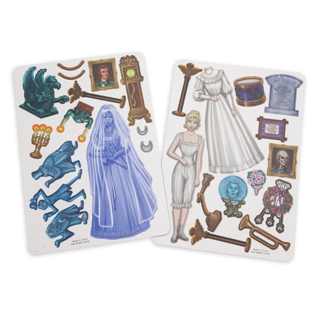 The Haunted Mansion Magnet Set