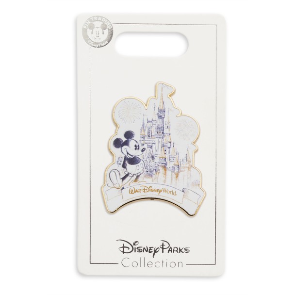 Mickey Mouse and Cinderella Castle Pin