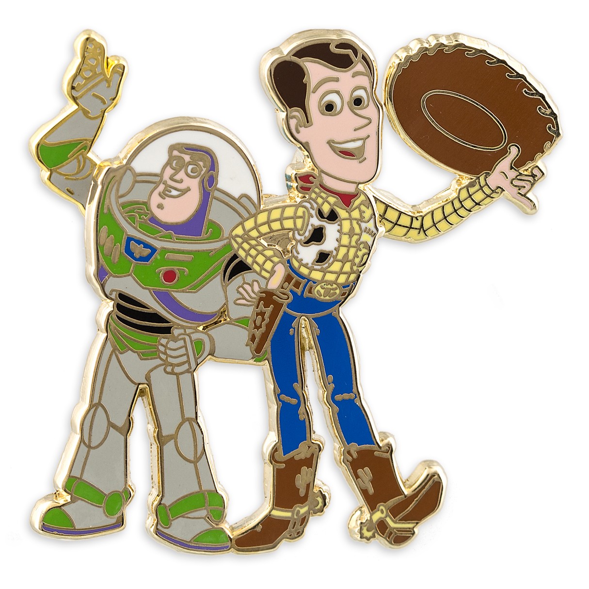 Woody and Buzz Lightyear Pin
