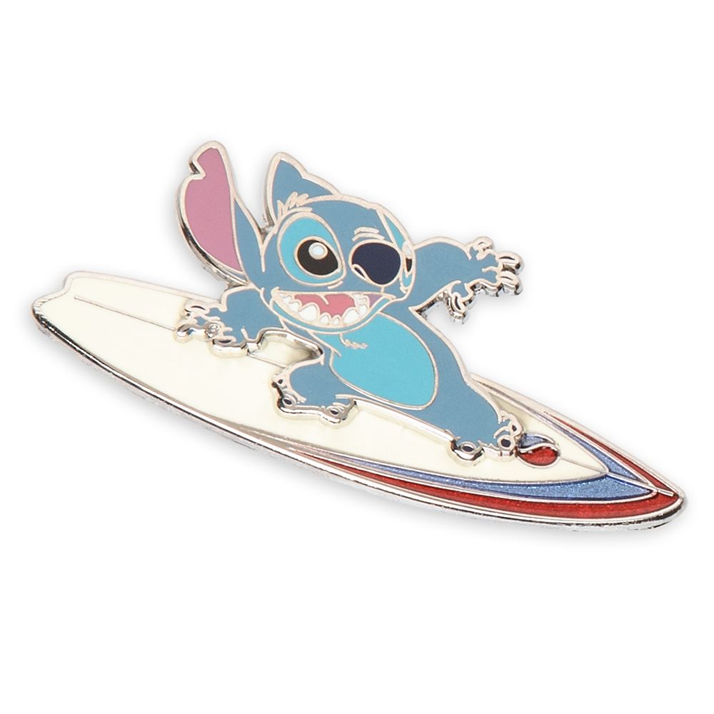 Stitch Surfer Pin