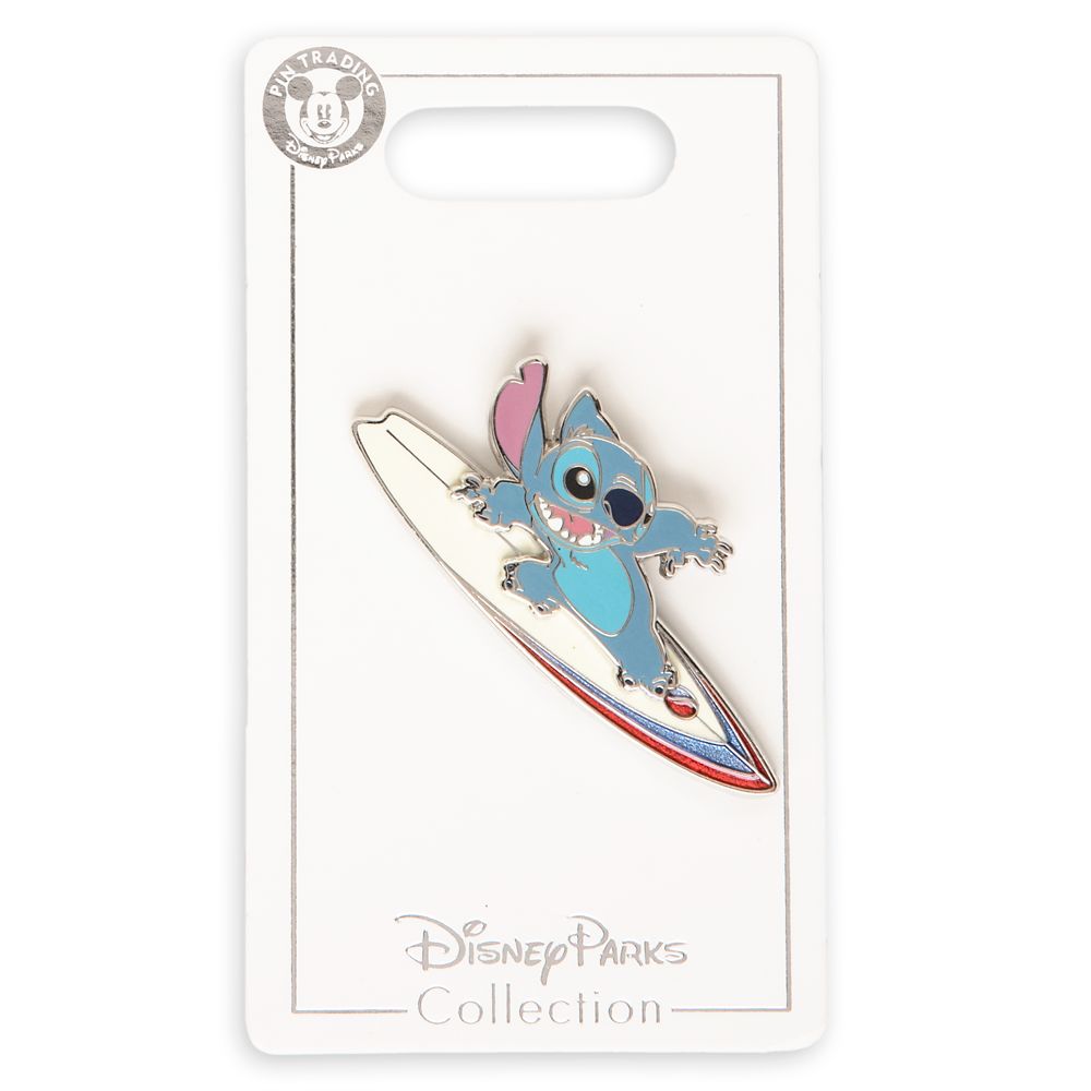 Stitch Surfer Pin