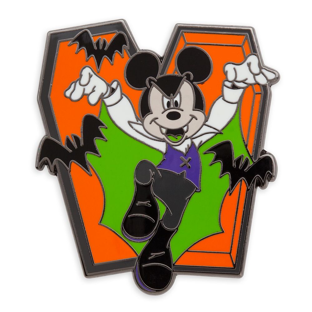 Mickey Mouse Vampire Halloween Pin