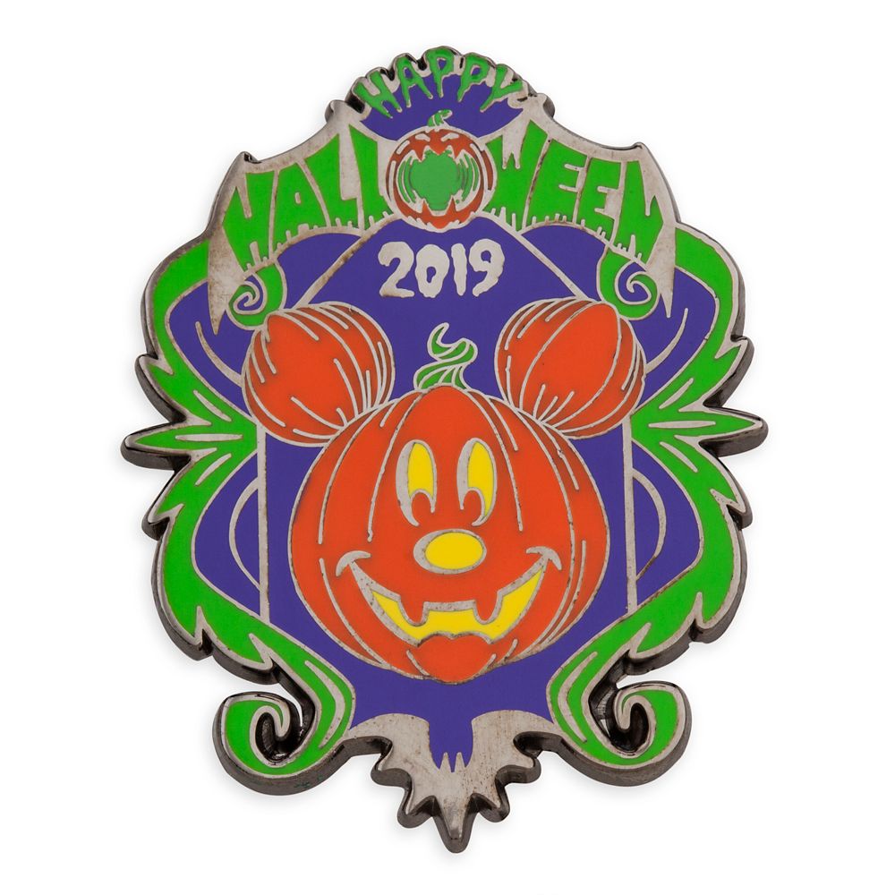 Mickey Mouse Jack-O'-Lantern 2019 Halloween Pin