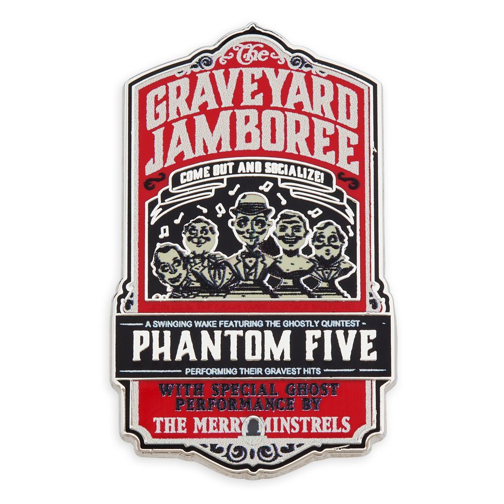 Phantom Five Pin – The Haunted Mansion