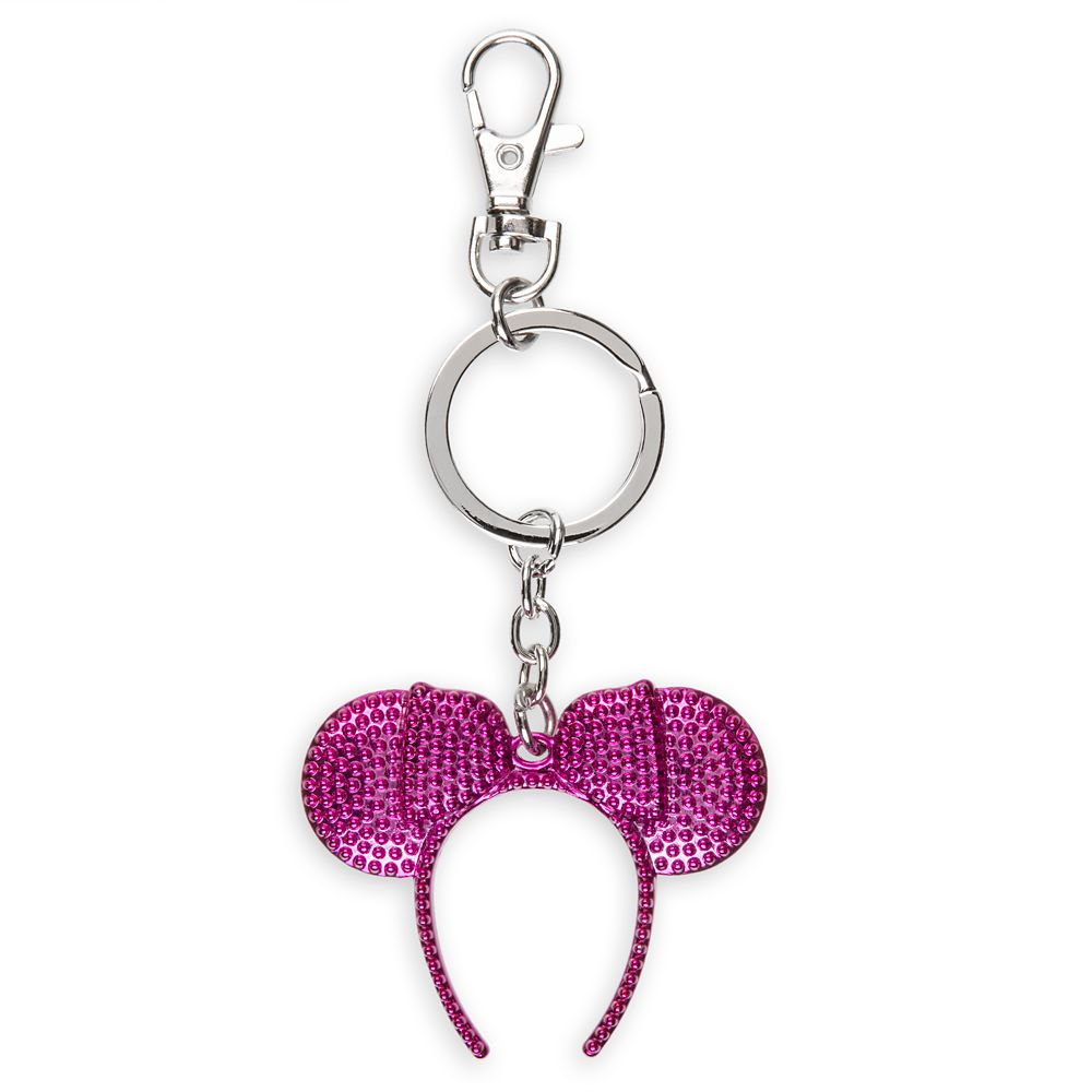 Minnie Mouse Ear Headband Keychain – Imagination Pink