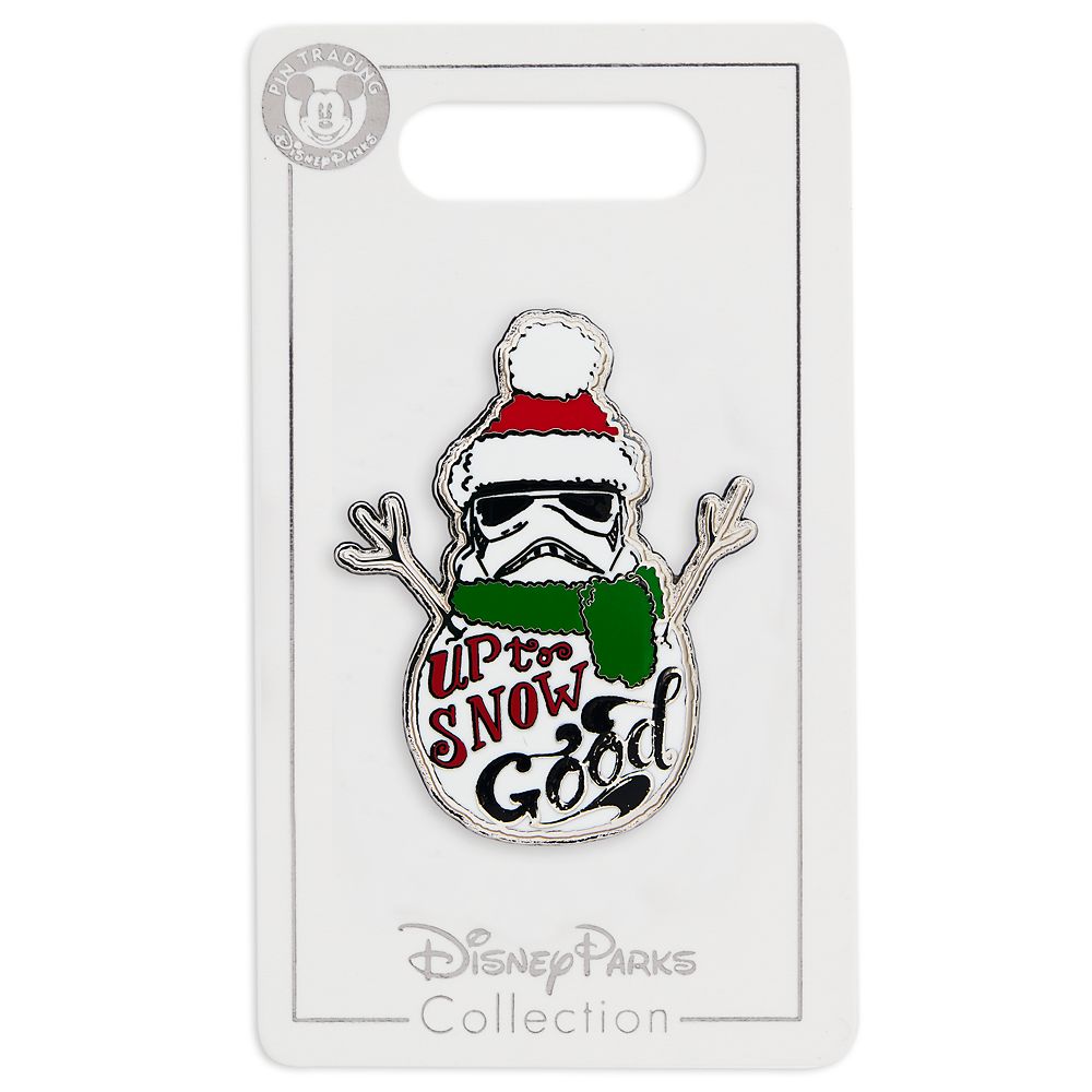 Stormtrooper ''Up to Snow Good'' Holiday Pin – Star Wars